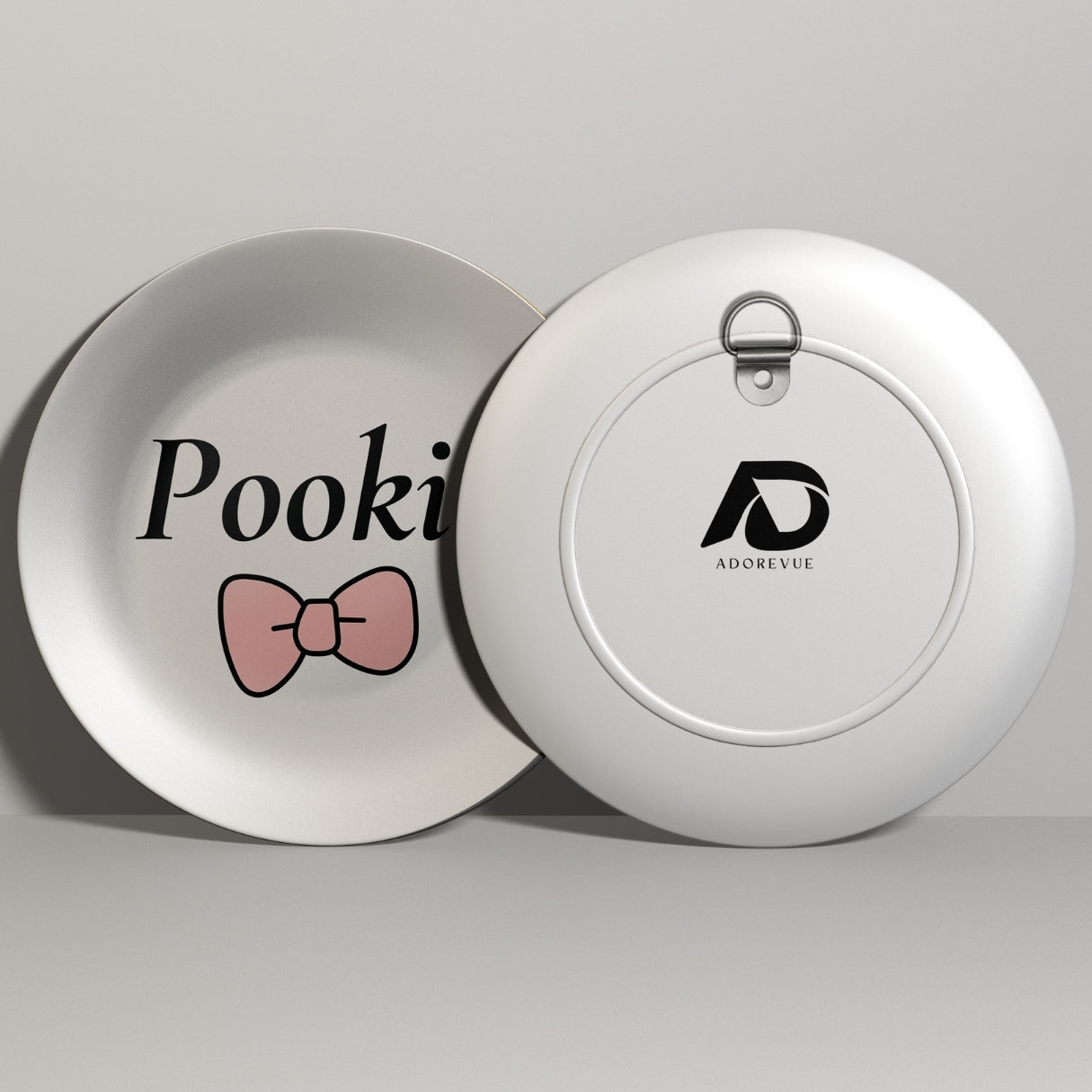 Pookie Bow Decorative Wall Plate