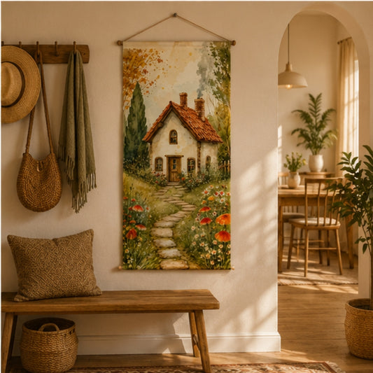 Cottagecore Wall Hanging Tapestry for Living Room & Bedroom