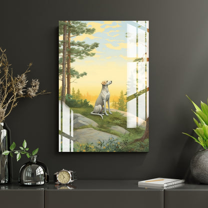 Guardian of the Morning Metal Print With or Without Frame Wall Art