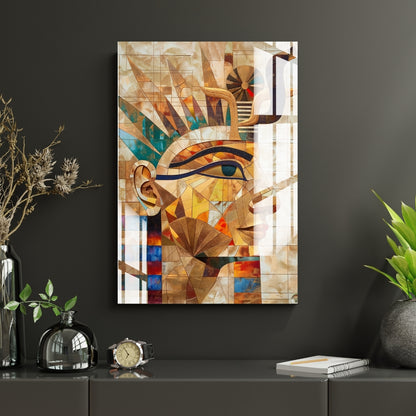 Eternal Nile Gaze Metal Print With or Without Frame Wall Art