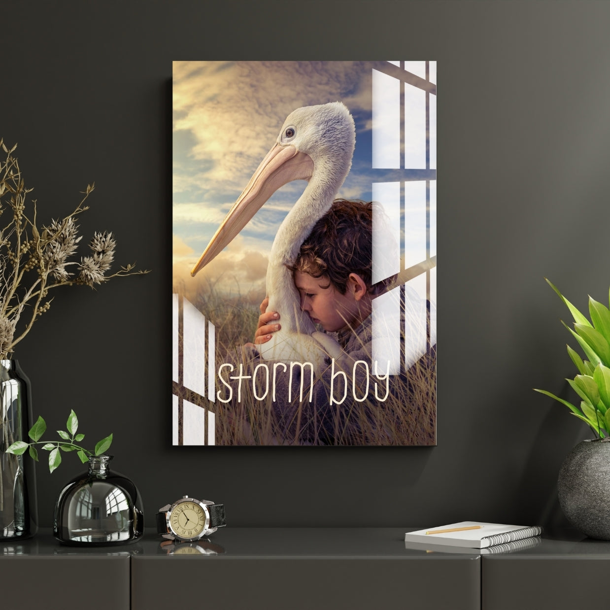 Storm Boy Bonds Metal Print With or Without Frame Wall Art