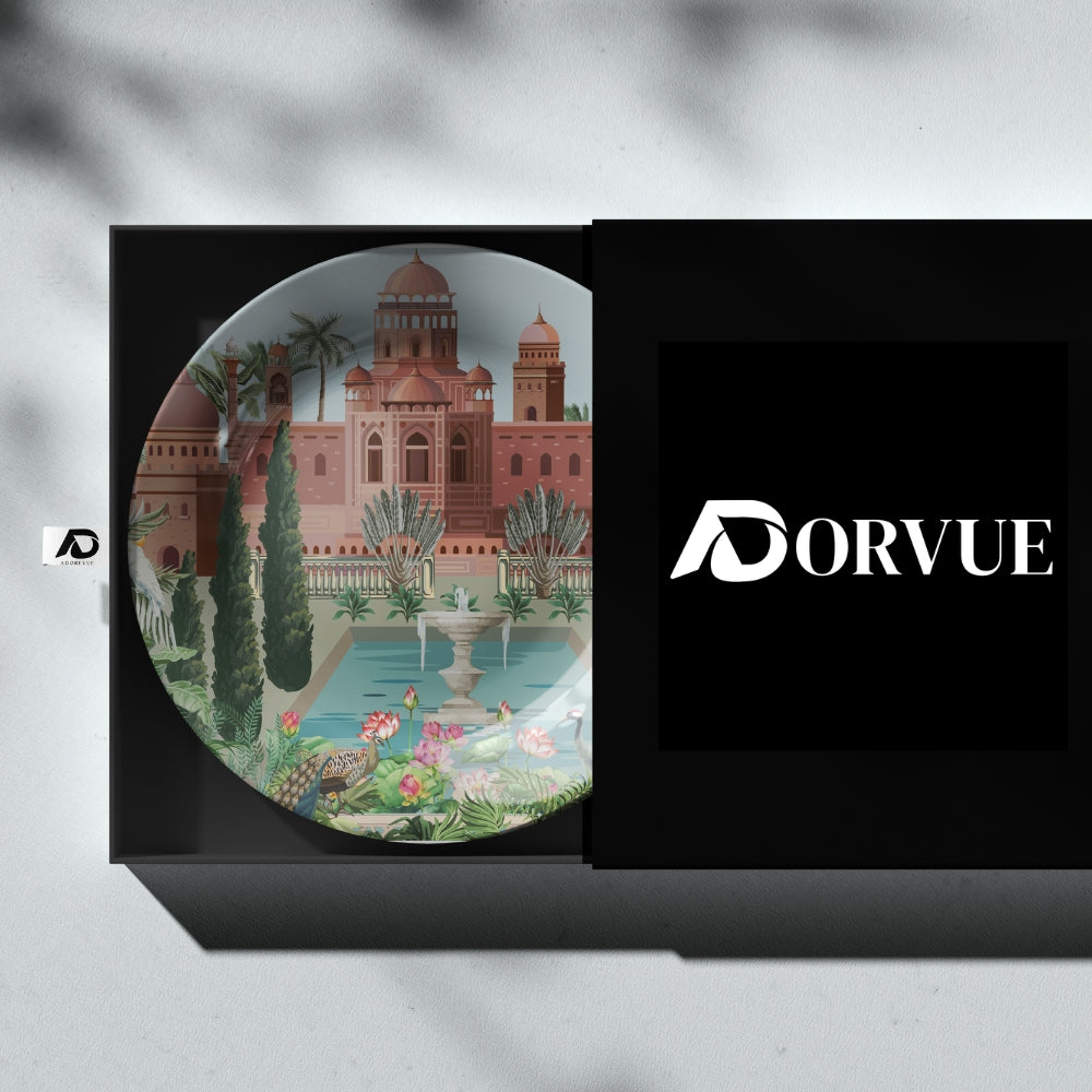 Whispers of Royalty Ceramic Wall Plate