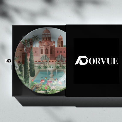 Whispers of Royalty Ceramic Wall Plate