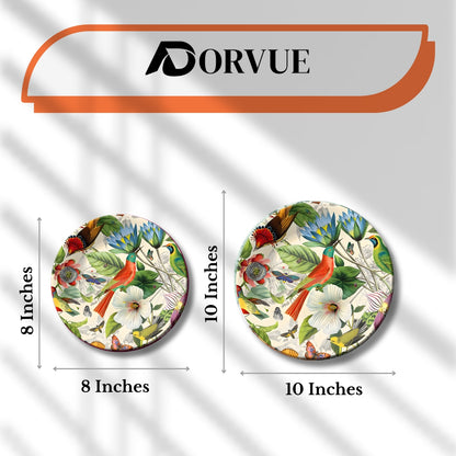 Hummingbird Colourful Ceramic Wall Plate Home Décor