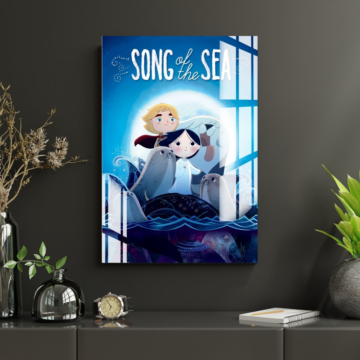 Song of the Sea Dreams Metal Print With or Without Frame Wall Art