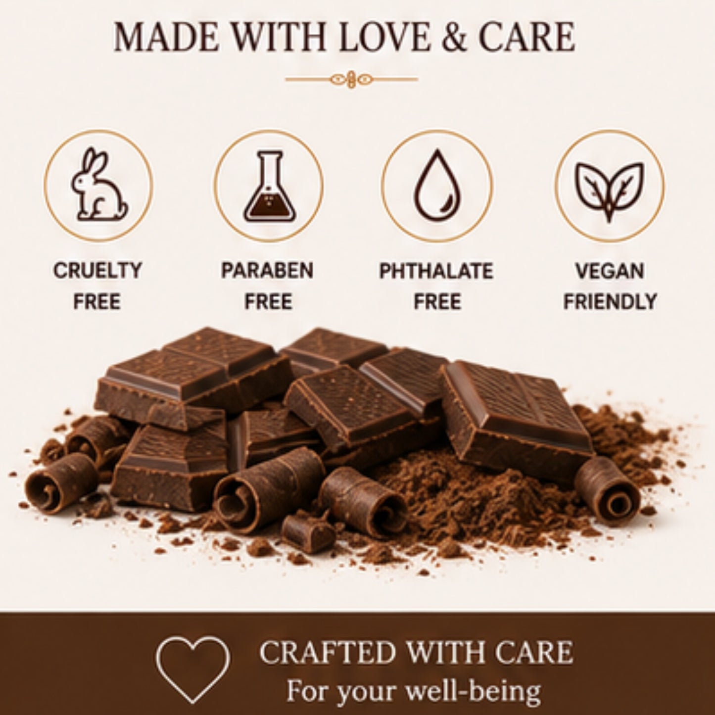 Chocolate Scented Candle for Home Décor & Gifting | Natural Soy Wax Aromatherapy Candle