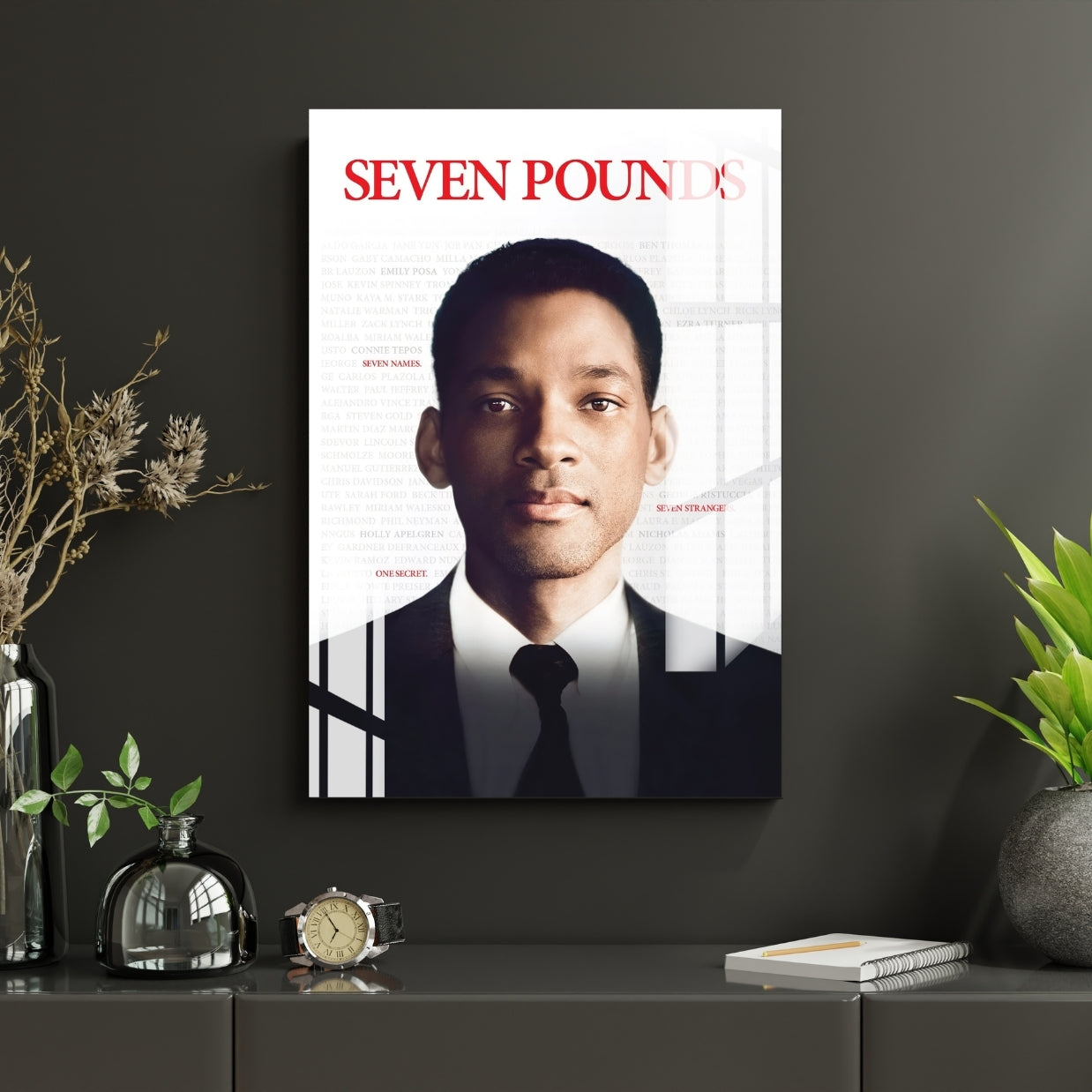 Seven Pounds Legacy Metal Print With or Without Frame Wall Art