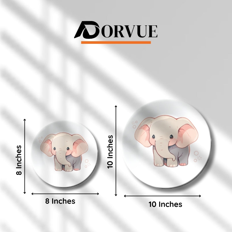 Tiny Trunk Decorative Ceramic Wall Plate