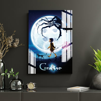 Into the Other World Coraline Metal Print With or Without Frame Wall Art