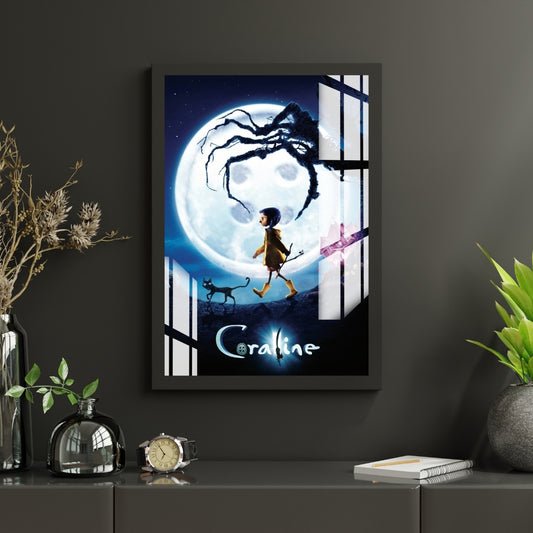 Into the Other World Coraline Metal Print With or Without Frame Wall Art