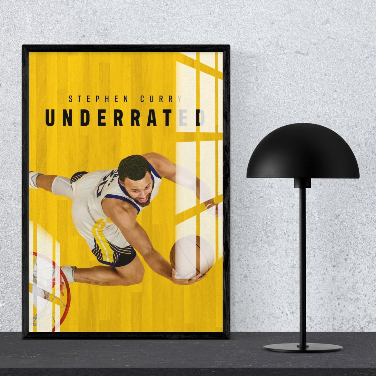Underrated Legend Stephen Metal Print With or Without Frame Wall Art
