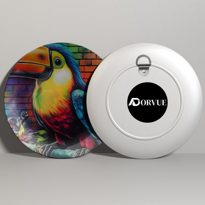 Bold Perch Decorative Ceramic Wall Plate