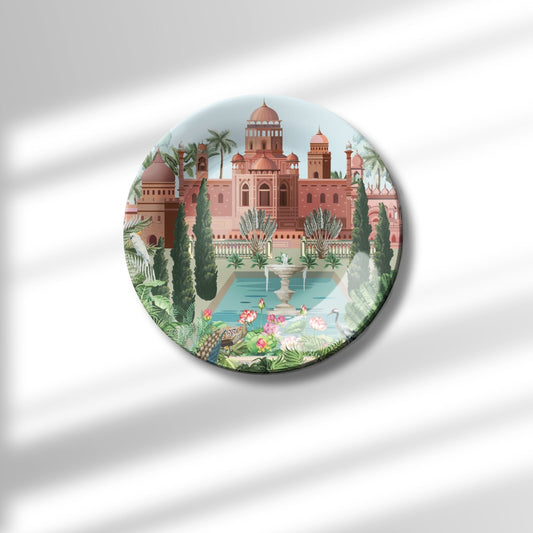 Whispers of Royalty Ceramic Wall Plate
