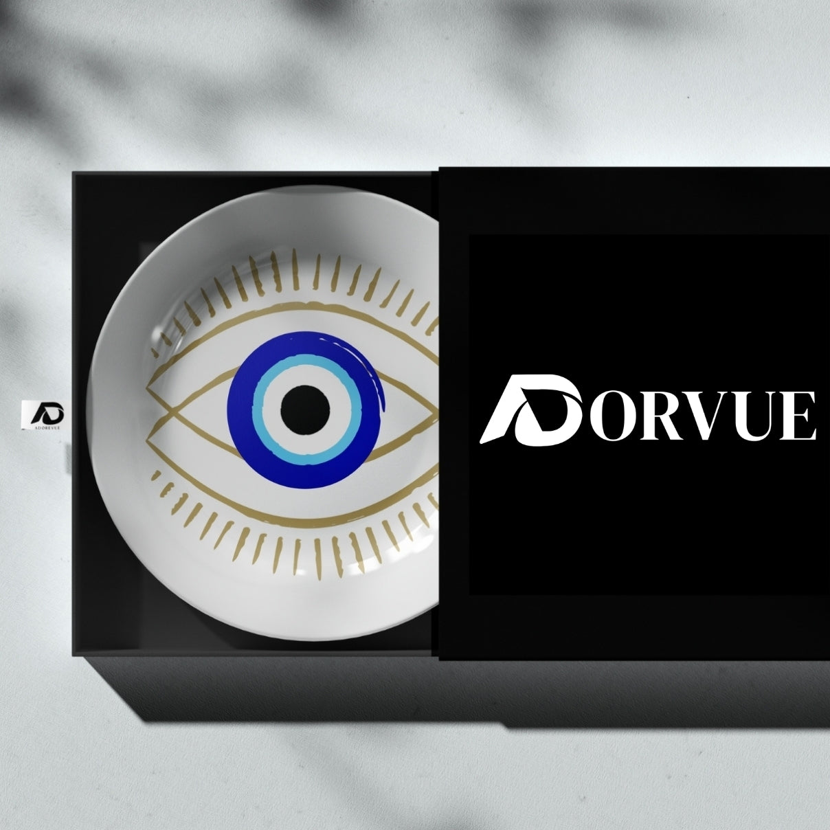 Evil Eye Minimalist Decorative Wall Plate