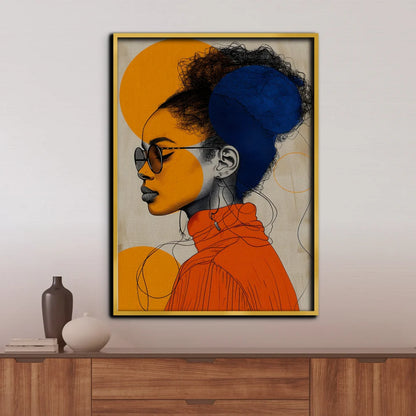 Regal Essence Canvas Painting Framed Wall Art