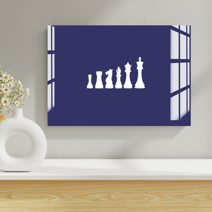 Silent Strategy Metal Print With or Without Frame Wall Art