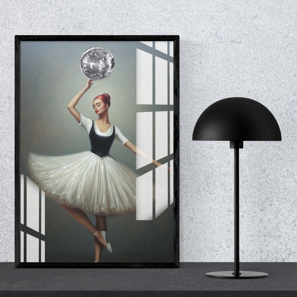 Ballet Grace in Motion Metal Print With or Without Frame Wall Art