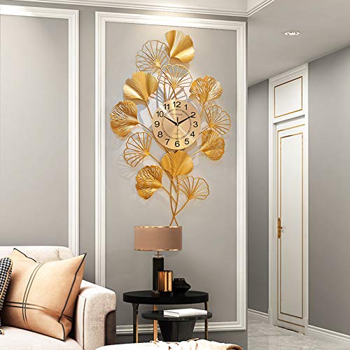 Timeless Petal Metal Wall Clock 24X36 Inches