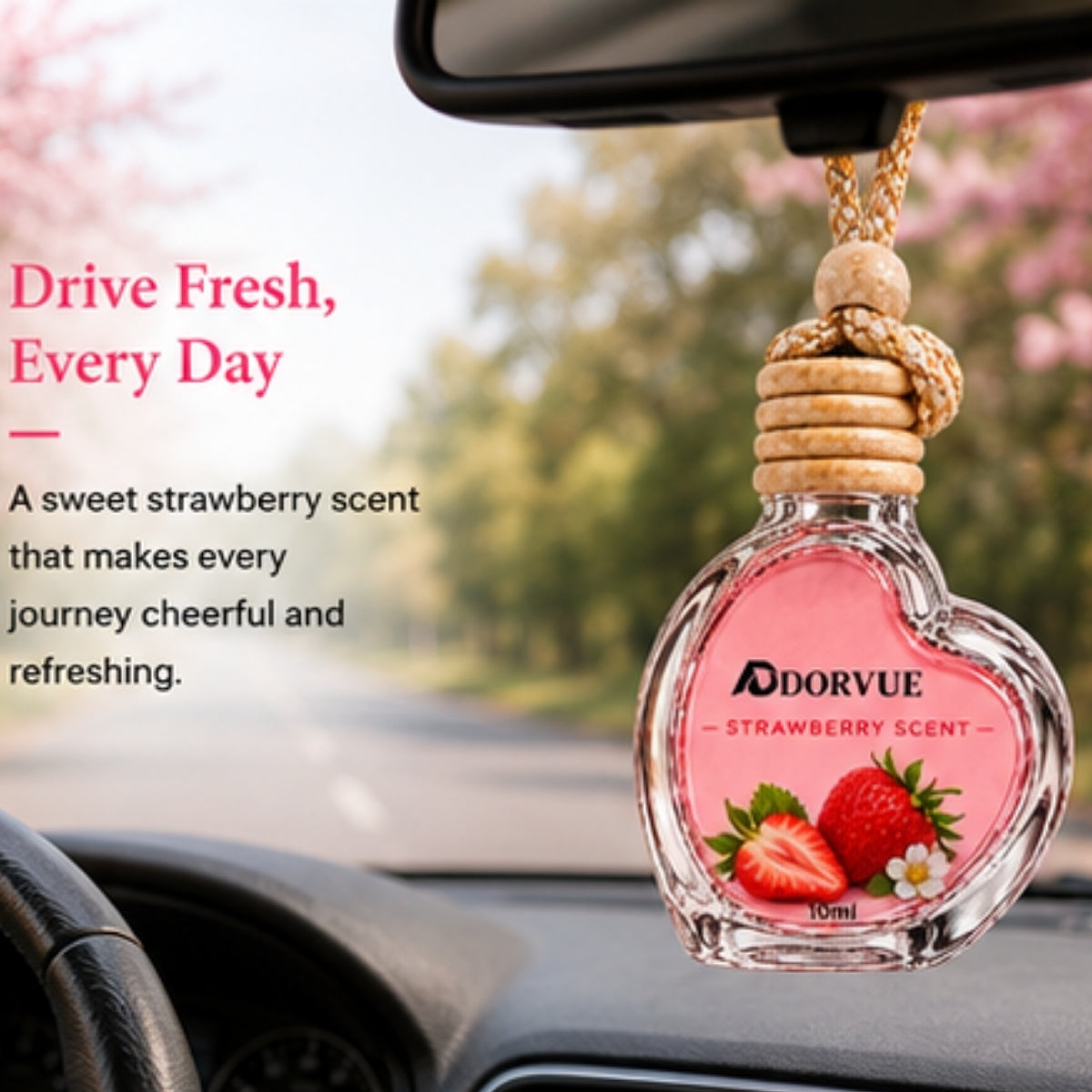 Strawberry Automatic Air Car Freshener 10ml