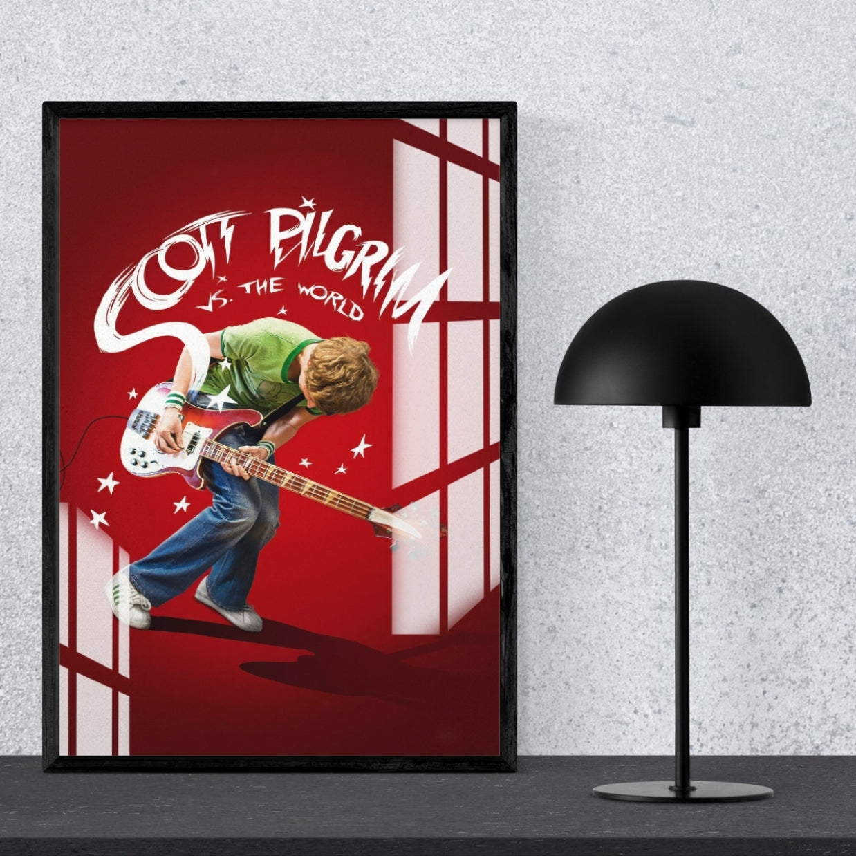Scott Pilgrim Vibes Legends Metal Print With or Without Frame Wall Art