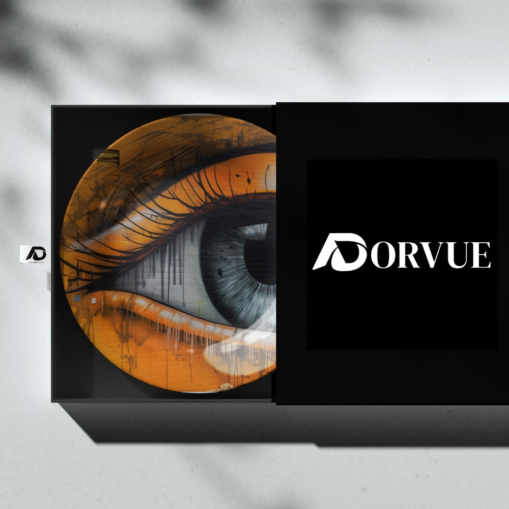 Artistic Gaze Decorative Ceramic Wall Plate