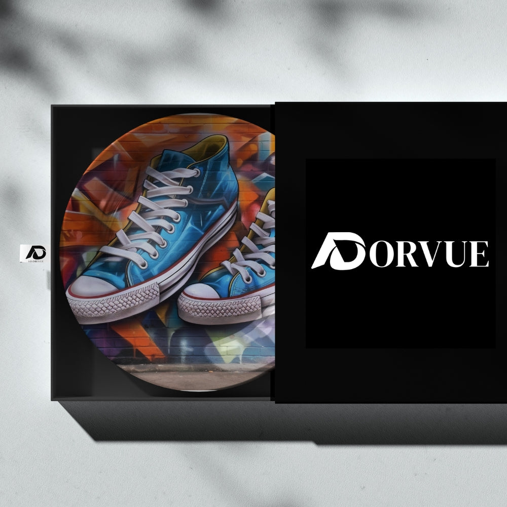 Street Vibes Decorative Ceramic Wall Plate