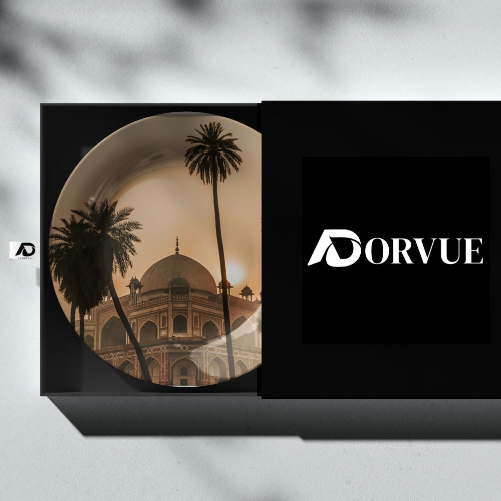 Timeless Majesty Decorative Ceramic Wall Plate