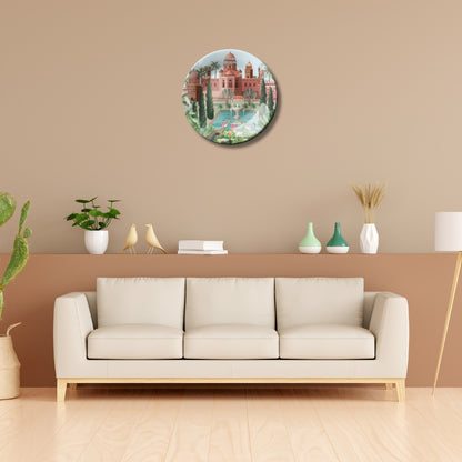 Whispers of Royalty Ceramic Wall Plate