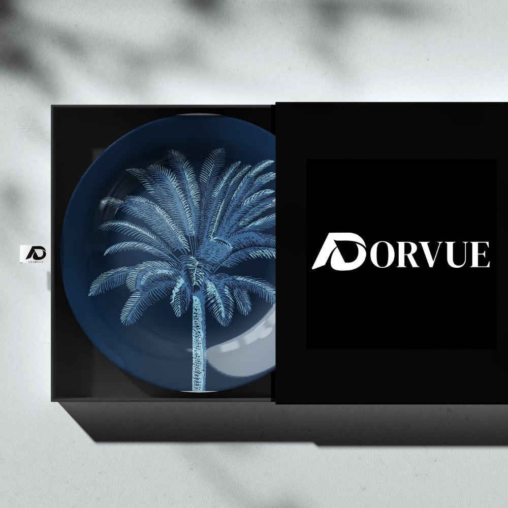 Tropical Grace Decorative Ceramic Wall Plate