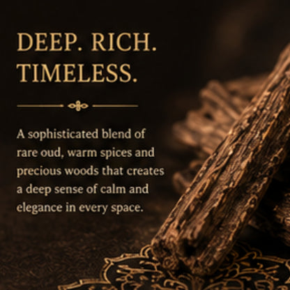 Oud Scented Candle for Home Décor & Gifting | Natural Soy Wax Aromatherapy