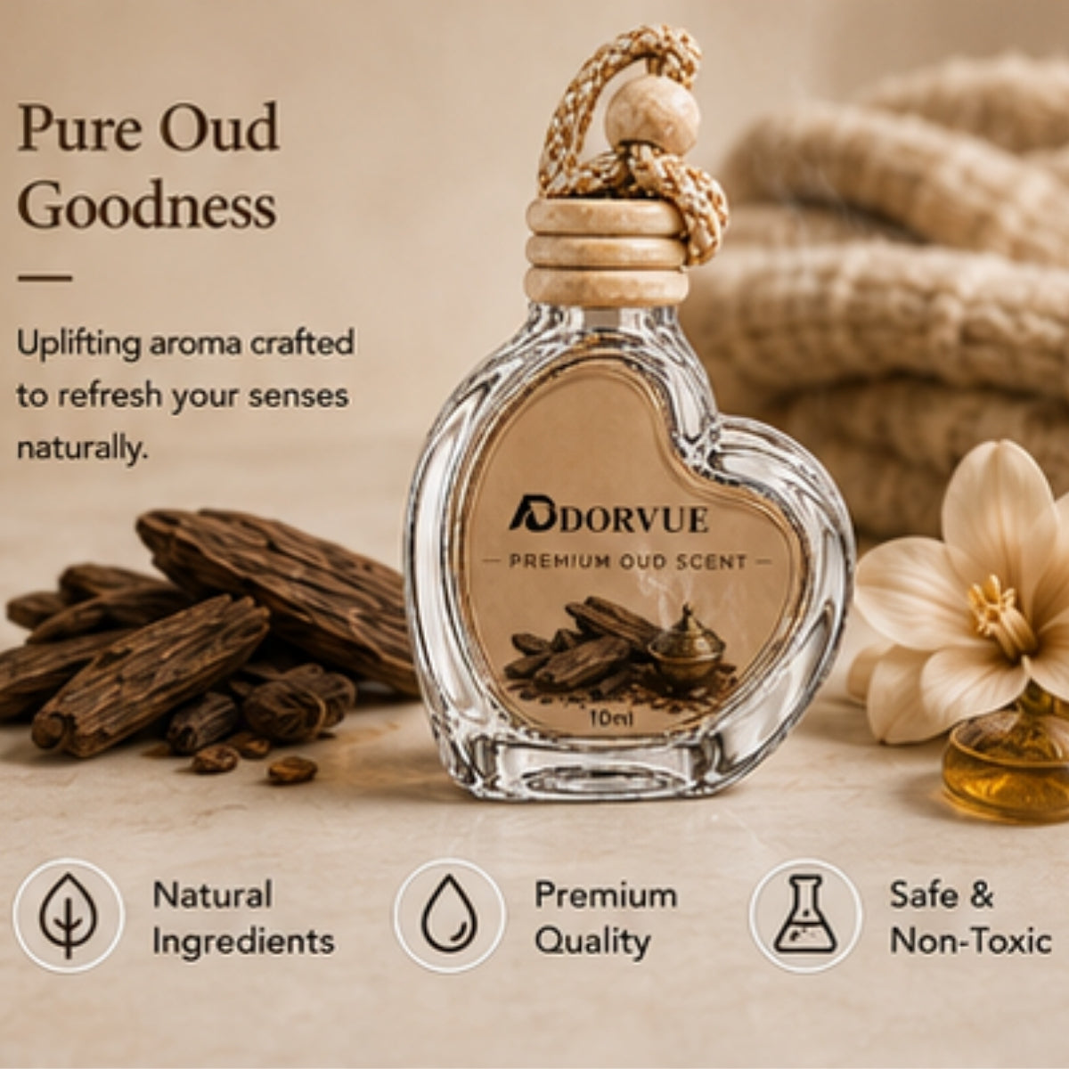 Oud Automatic Air Car Freshener 10ml