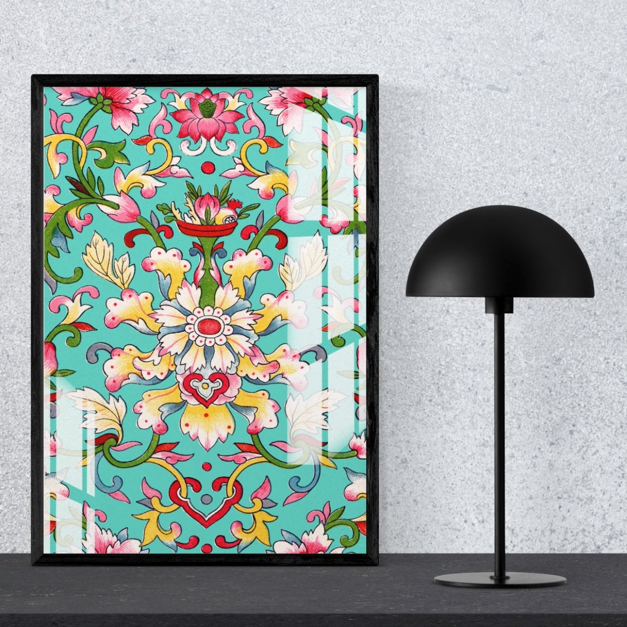 Royal Bloom Metal Print With or Without Frame Wall Art
