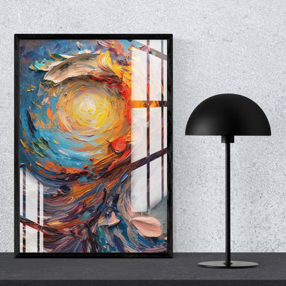 Spiral of the Sea Metal Print With or Without Frame Wall Art