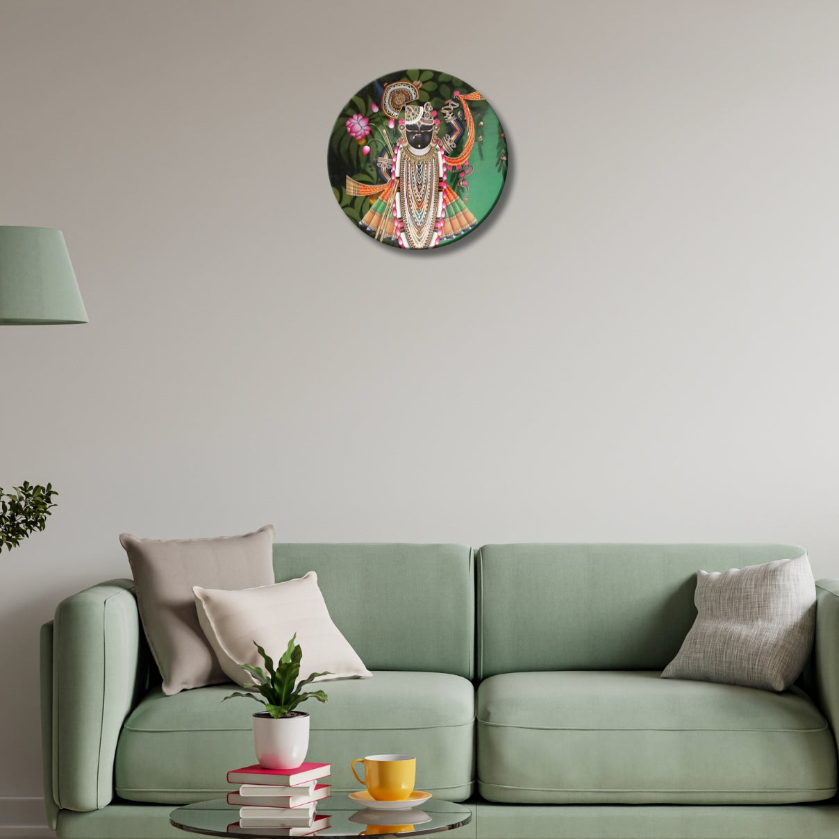 Shrinath Ji Decorative Wall Plate Home Décor