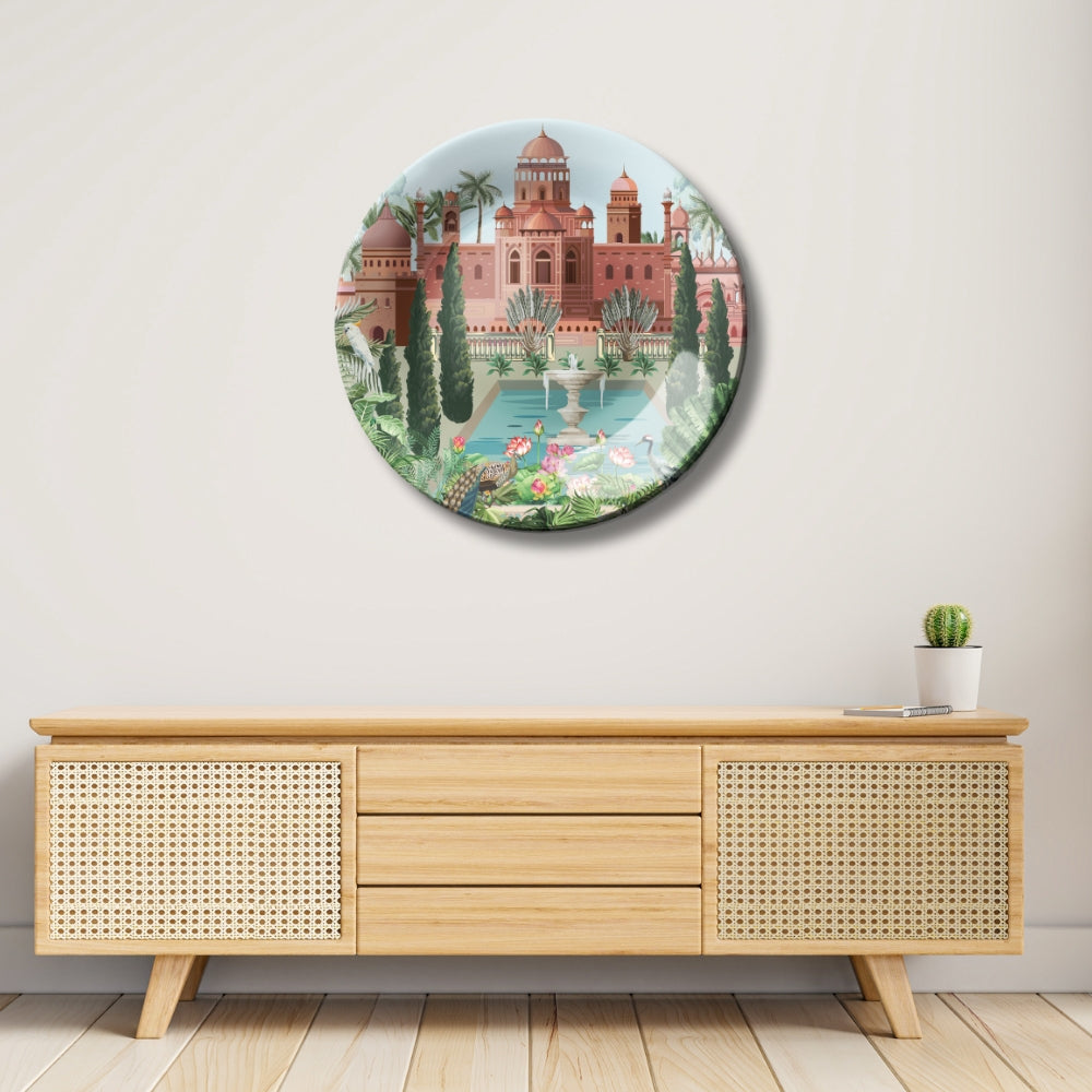 Whispers of Royalty Ceramic Wall Plate