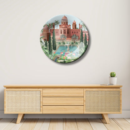 Whispers of Royalty Ceramic Wall Plate