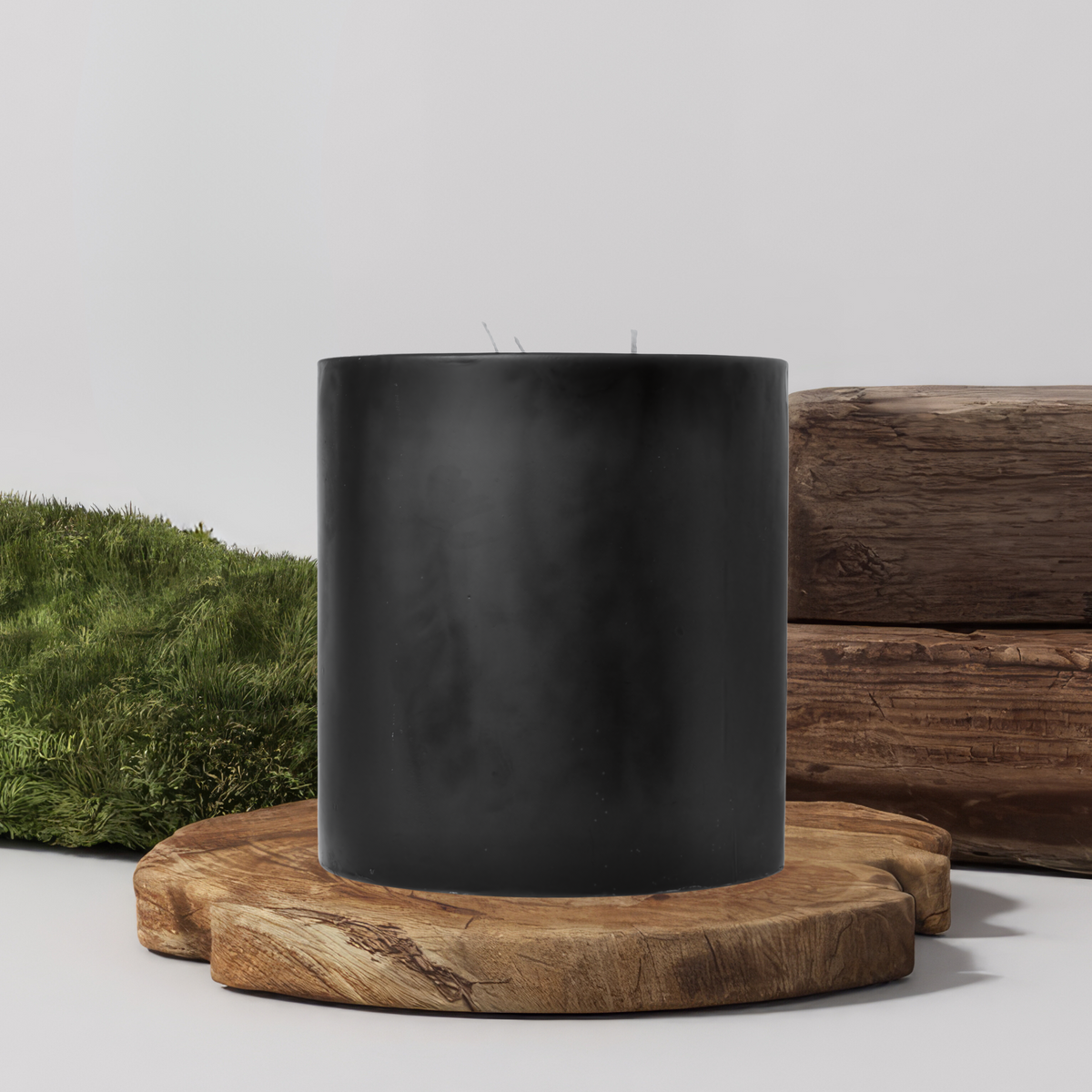 90% Soy 10% Paraffin 3 Wick Handmade Pillar Candle 6X3 Inches