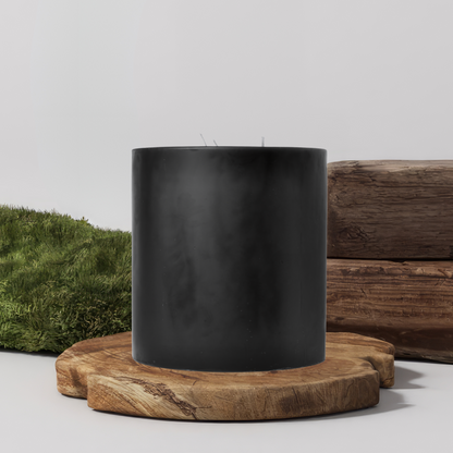 90% Soy 10% Paraffin 3 Wick Handmade Pillar Candle 6X3 Inches
