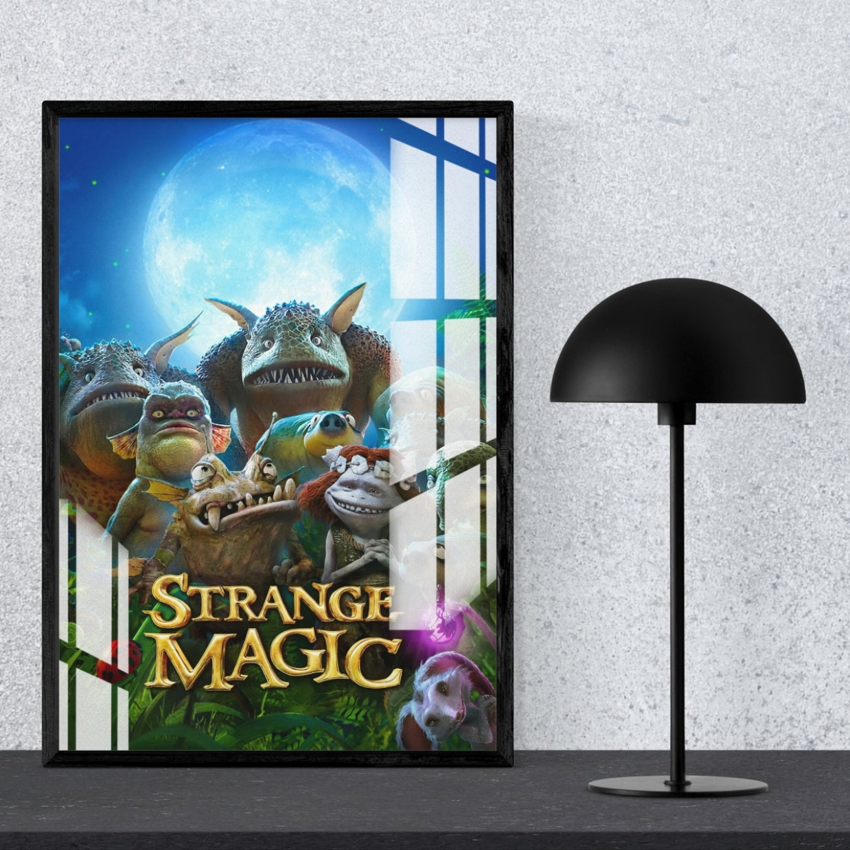 Realm of Strange Magic Metal Print With or Without Frame Wall Art