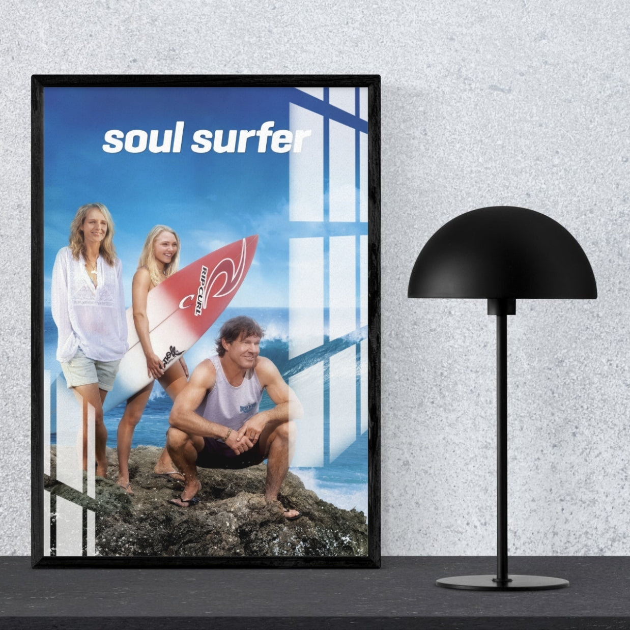 Soul Surfers Metal Print With or Without Frame Wall Art