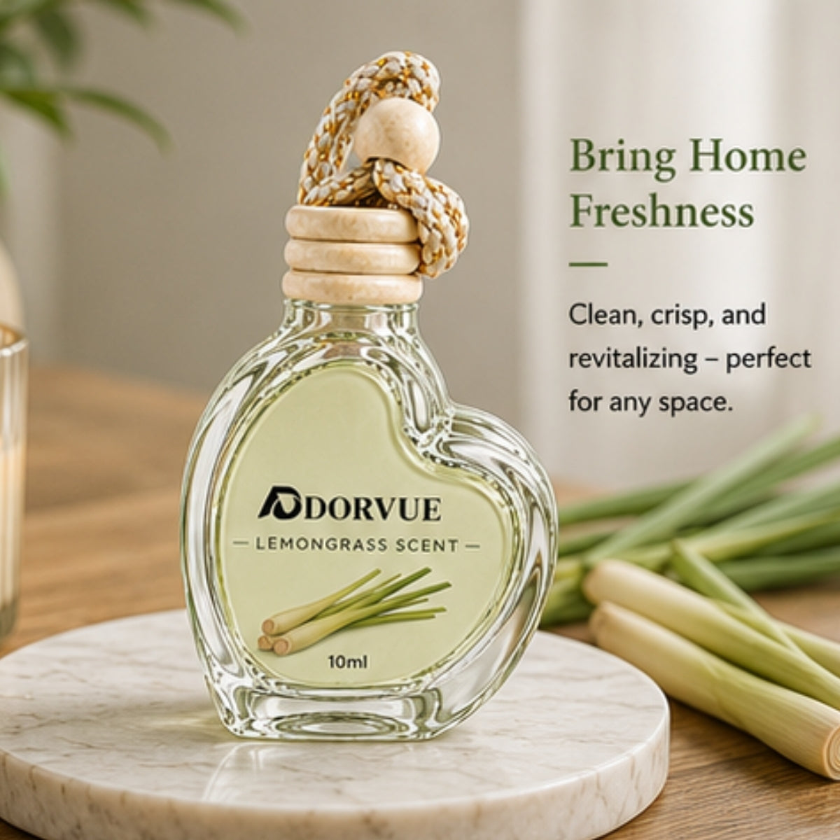 Lemongrass Automatic Air Car Freshener 10ml