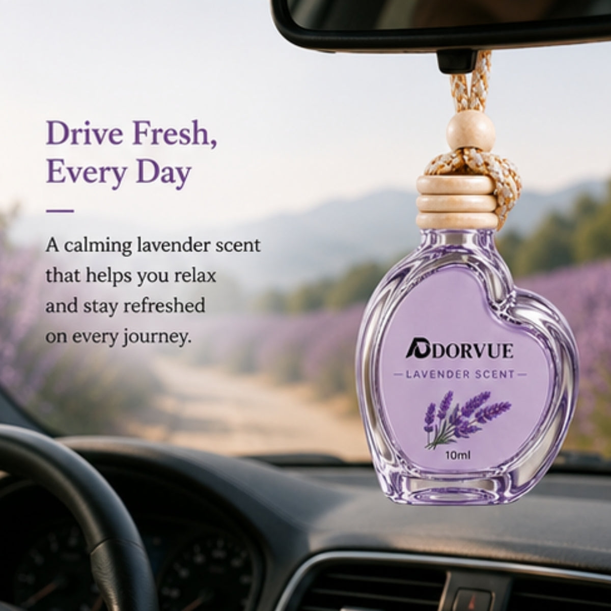 Lavender Automatic Air Car Freshener 10ml