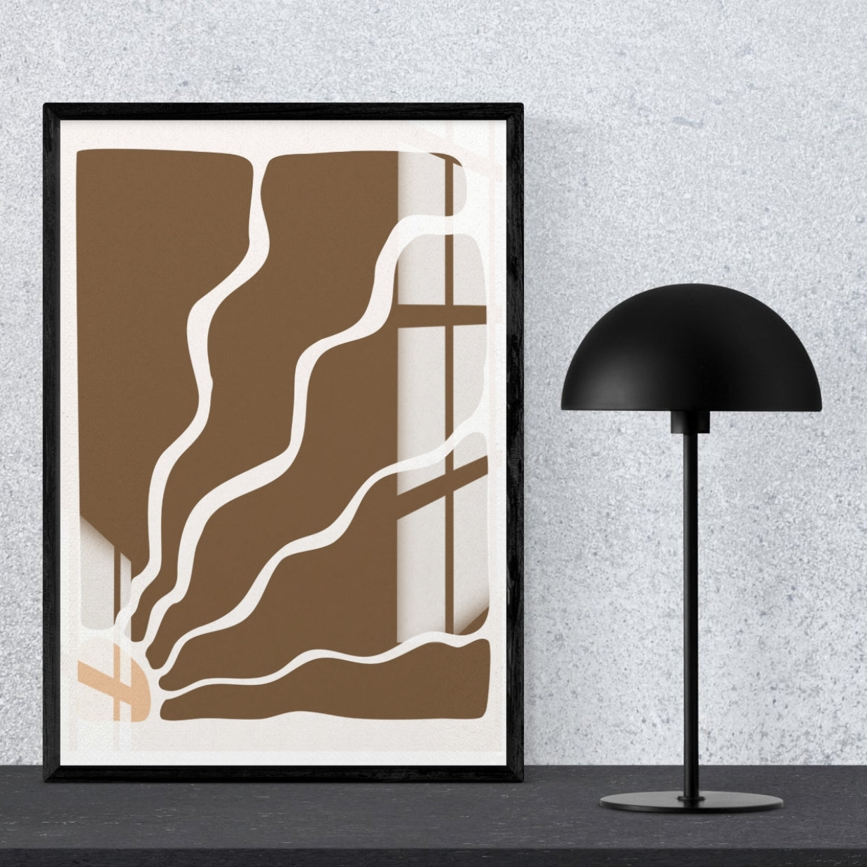 Earth Flow Metal Print With or Without Frame Wall Art