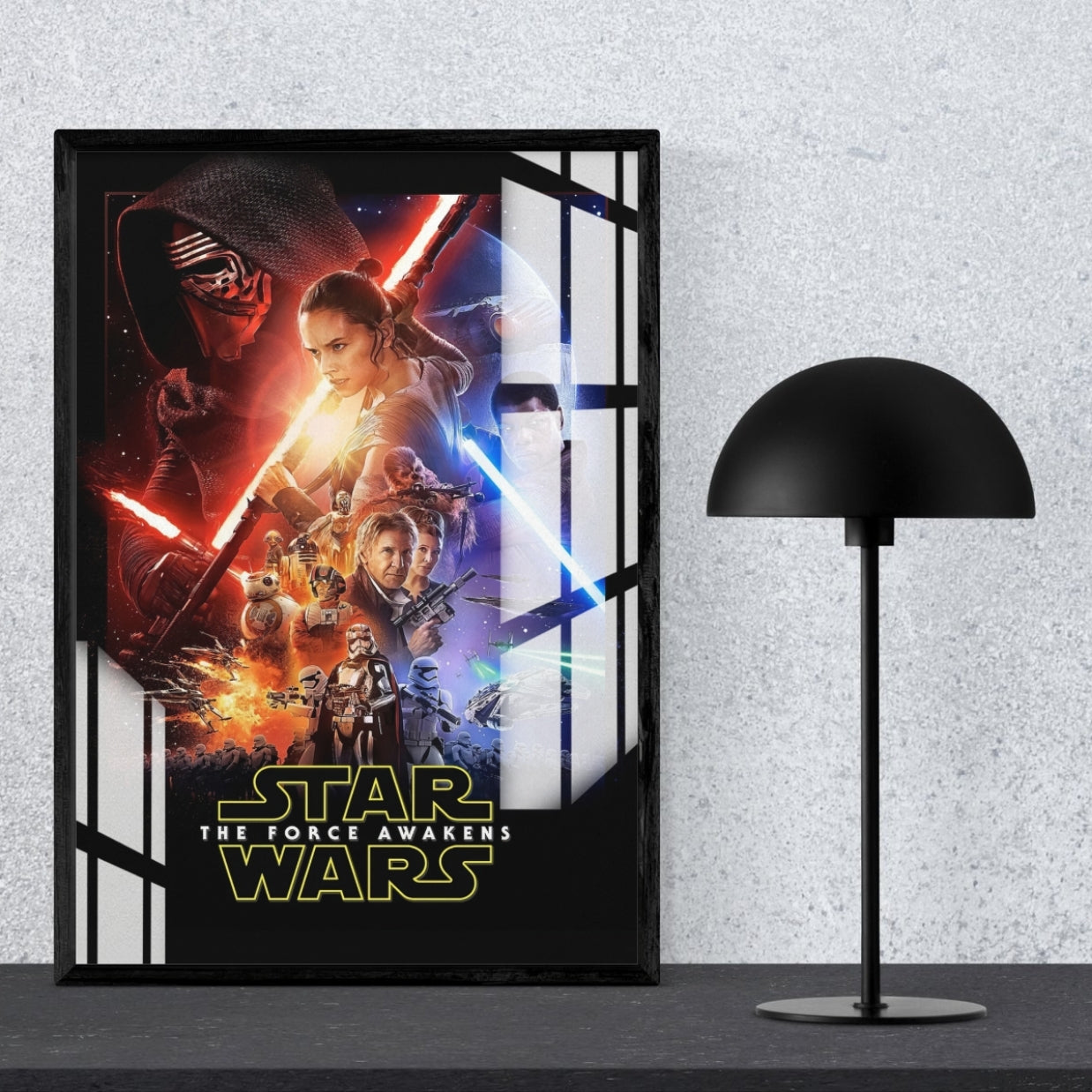 Star Wars Galactic Legends Metal Print With or Without Frame Wall Art
