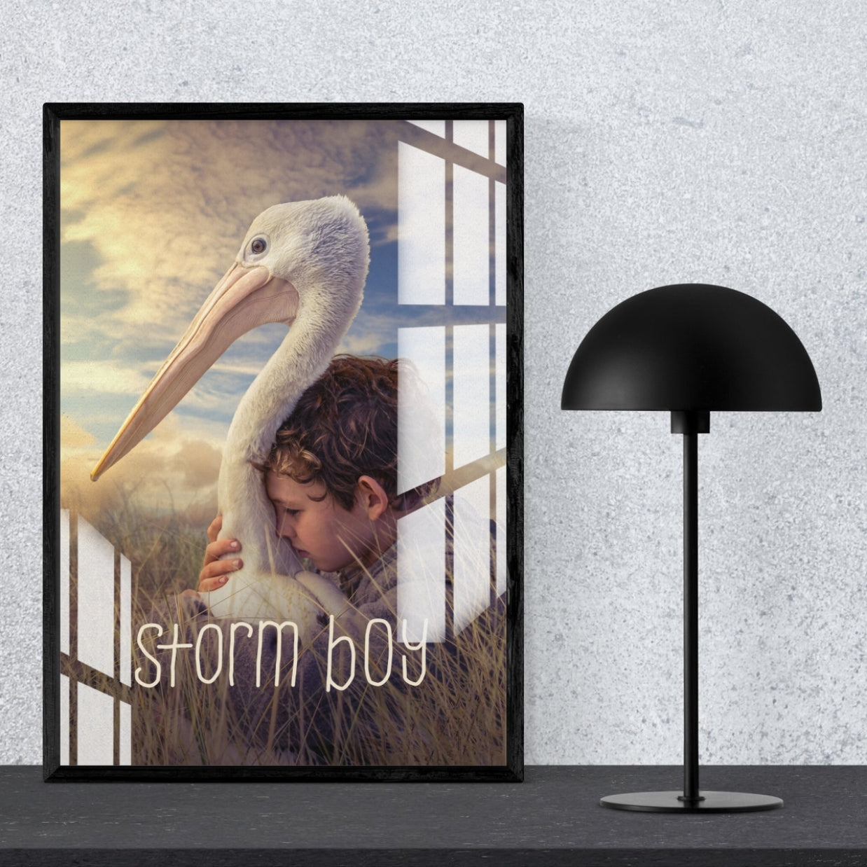Storm Boy Bonds Metal Print With or Without Frame Wall Art