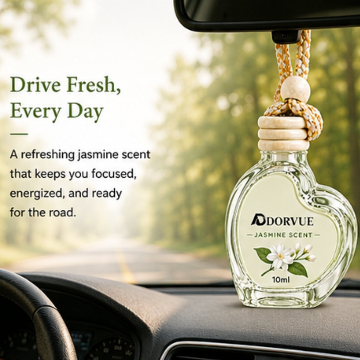 Jasmine Automatic Air Car Freshener 10ml