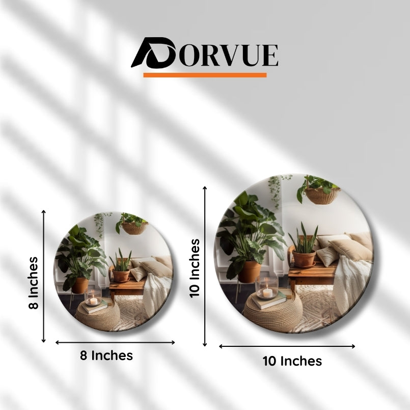 Boho Home Ceramic Decorative Wall Plate