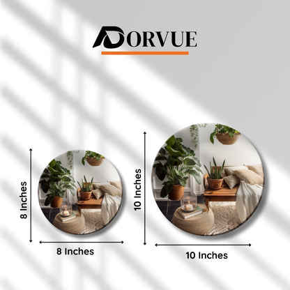 Boho Home Ceramic Decorative Wall Plate