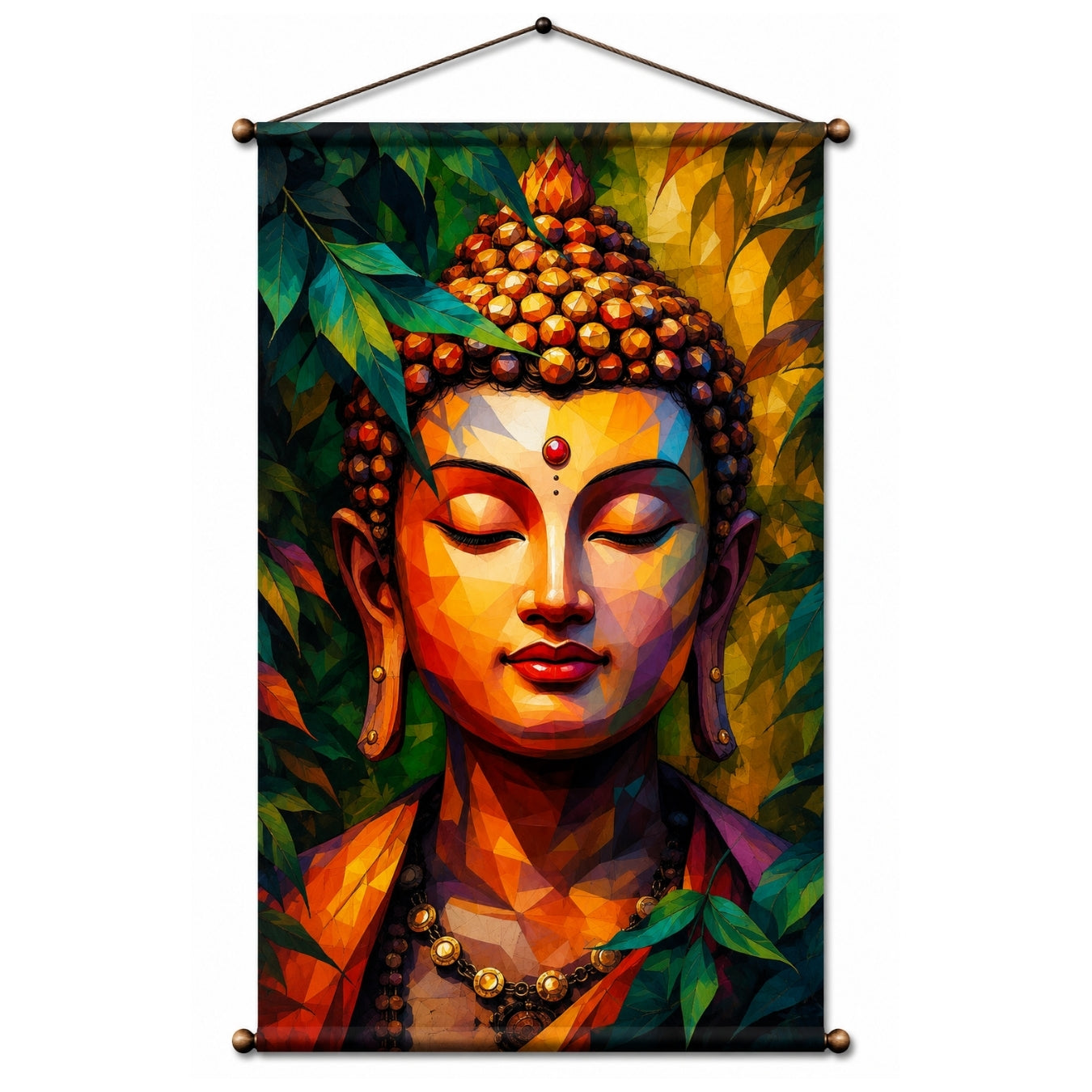 Buddha Tapestry Wall Hanging for Living Room & Bedroom | Meditation Buddha Wall Decor with Spiritual Zen Art | Aesthetic Fabric Tapestry for Home, Yoga Room & Meditation Decor 20x30 Inch