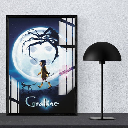 Into the Other World Coraline Metal Print With or Without Frame Wall Art
